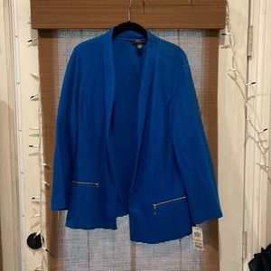 Plus size Alfani 2x jacket Royal Blue color